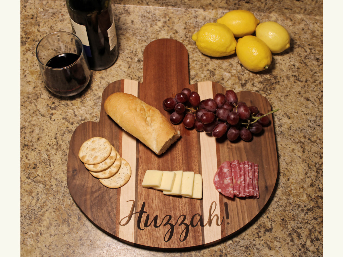 Triangle Finger Grip Cheese Board/ Cutting Board — Six Eight Woodworks