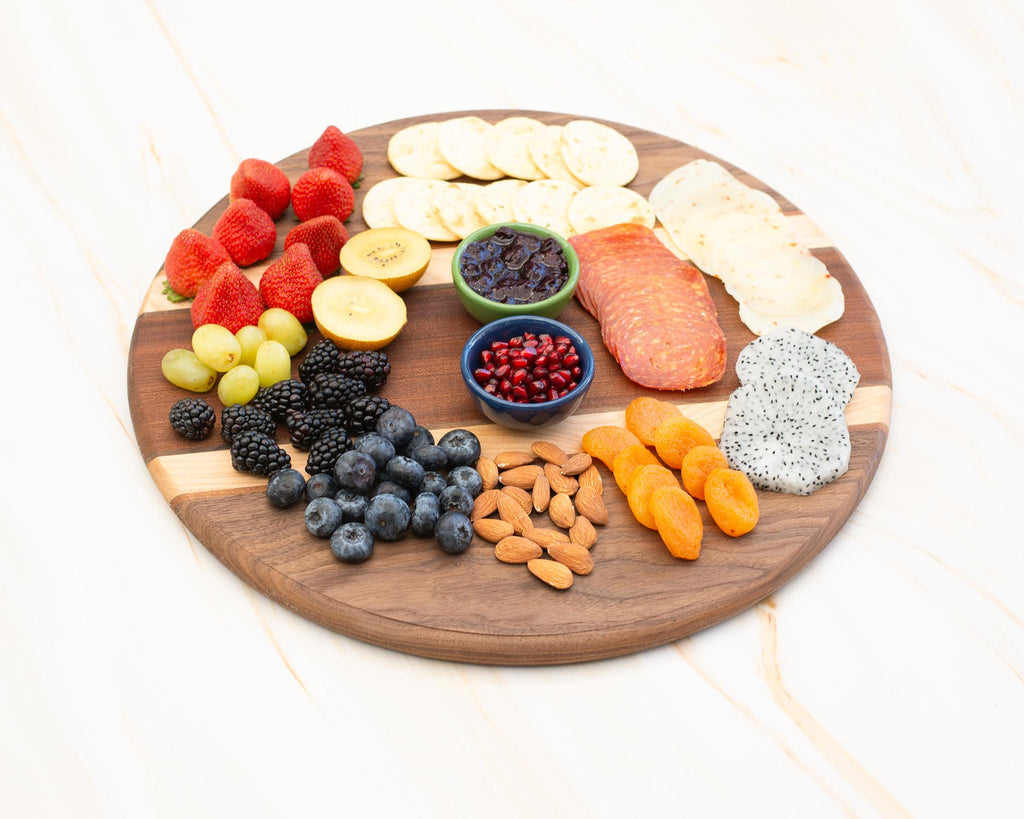 Hardwood Cutting Board Custom Chopping Block - Walnut, Mahogany, Maple Hardwoods