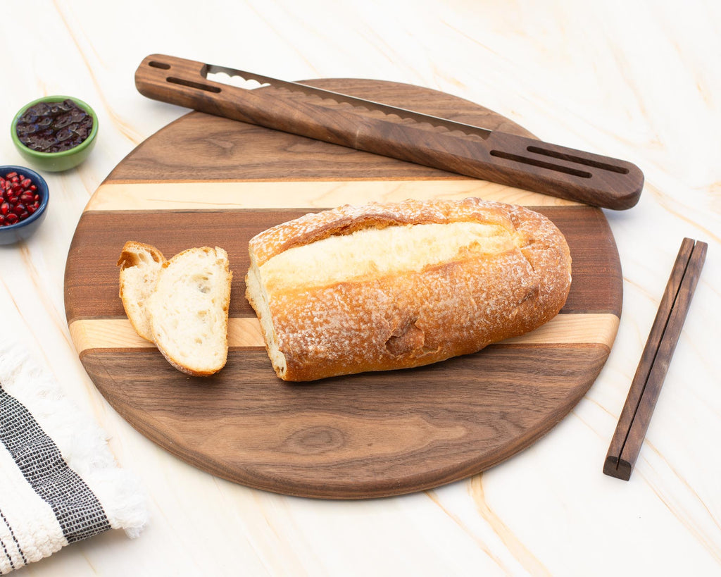 Hardwood Cutting Board Custom Chopping Block - Walnut, Mahogany, Maple Hardwoods